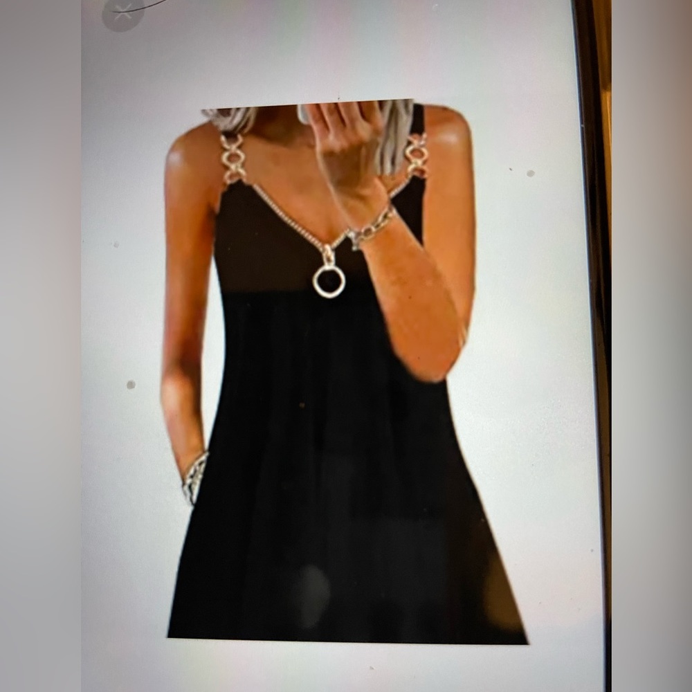 ETCYY Black Dress